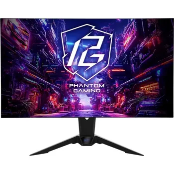 Monitor ASROCK LCD - 32" Gaming monitor PGO32UFS, OLED, 3840 x 2160 UHD, 240Hz, 1.5M:1, 275cd m2, 0.03ms, 2xHDMI, 2xDP