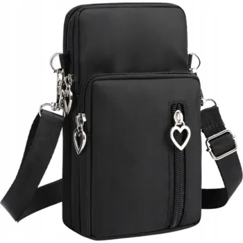 Kabelka EdiBazzar kabelka psaníčko syntetické černé