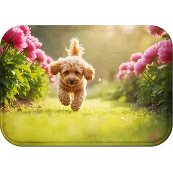 Koupelnová předložka KOUPELNOVÁ PŘEDLOŽKA | MĚKKÁ 60X40 MATA MODNA PRYSZNIC ANTYPOŚLIZGOWA