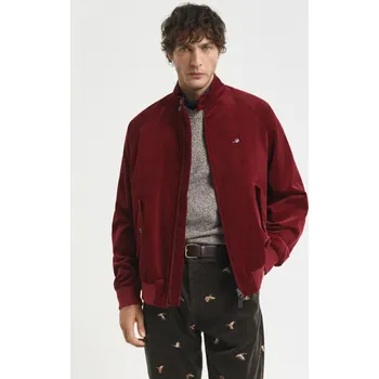 BUNDA GANT CORD HARRINGTON JACKET PLUMPED RED