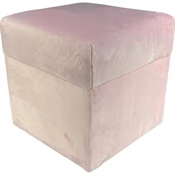 Taburet Taburet čalouněný, růžový