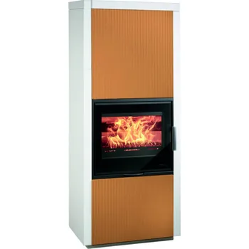 Krbová kamna Haas + Sohn Stavebnice krbová Haas+Sohn Levi strukturovaný dekor, vertikální