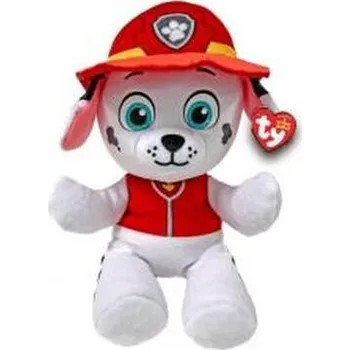 plyšák Beanie Babies Lic Soft Psi Patrol - Marshall 15cm