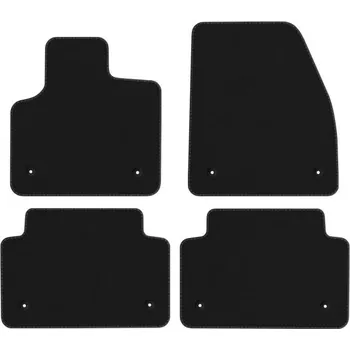 autokoberec Kobercové rohože Edecor velurové 4 ks