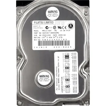 Interní pevný disk HDD disk Fujitsu MPE3170AT 3,5" 17,08 GB 5400 ot./min IDE/ATA