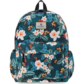 Sportovní batoh Peterson robustní nepromokavý školní batoh pro mládež barevné velké balení do školy A4 - tropický PETERSON 5905054528539