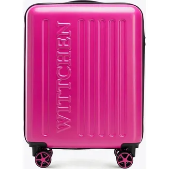 WITTCHEN kabinový kufr z ABS s logem, fuchsiová barva