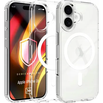 Pouzdro na mobilní telefon Pancéřové pouzdro s MagSafe 3mk LiqForce Mag Case pro telefon Apple iPhone 16