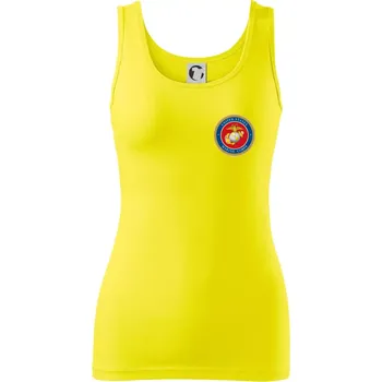 Dámské oblečení United States Marine Corps barevné - Dámské tílko - XS ( Citrónová )