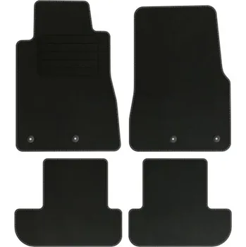 autokoberec Velurové autokoberce s upevněním v sadě Edecor
