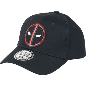 Kšiltovka Kšiltovka Disney z Deadpool - Deadpool - Logo - černá