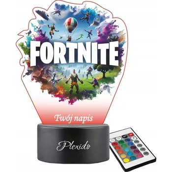 Lampička Plexido vícebarevná Noční lampa