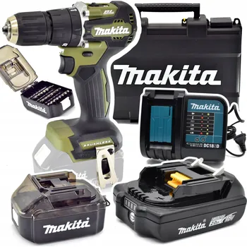 Vrtačka Makita DHP487RAJ aku vrtačka příklep akum 18V