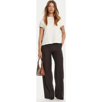 Pánské tričko Tommy Hilfiger T-Shirt Gold Button WW0WW47455 Écru Regular Fit XS