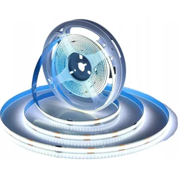 LED páska LED Neon COB pásek 12V 1m 480 diod 6000K STUDENÁ BÍLÁ HOMOGENNÍ 8MM IP20