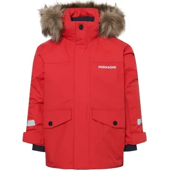 Chlapecká bunda Bunda D1913 BJARVEN dětská červená 130