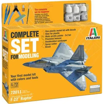 Plastikový model Italeri Model Set letadlo 72011 - 1:72 F-22 Raptor (1:72)