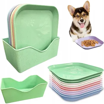 Miska pro psa Jedna plastová miska CE, vícebarevná, 1 l