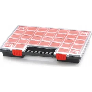 Úložný box Uzavřený organizér Prosperplast 303 x 399 x 50 mm, 16 přihrádek