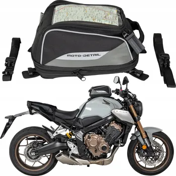 Zavazadlo na motocykl Brašna na motorku na nádrž TANK BAG (tankbag) 4L Moto-Deta