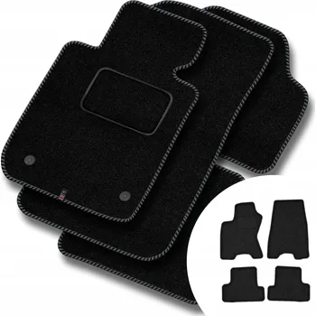 autokoberec Velurové autokoberce Motos 4 ks