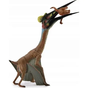 Figurka Dinosaurus Quetzalcoatlus s kořistí XL