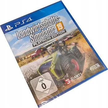 Hra pro PlayStation 4 Farming Simulator 19 Platinum Edition (Import) (PS4) PlayStation 4 (PS4) krabicová verze