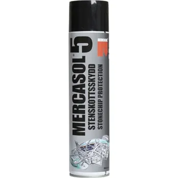 autokoberec Ochranný nástřik na bázi kaučuku MERCASOL 5 – černá