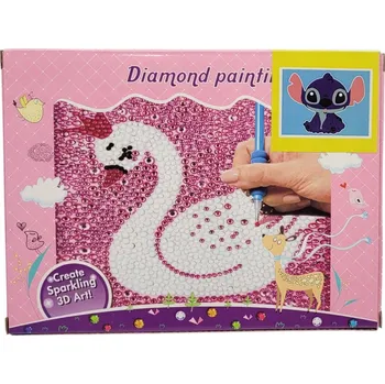 Obraz DIAMANTOVÉ VYŠÍVÁNÍ 5D MOZAIKA obrázek rámeček SADA DIY 15 x 20 cm