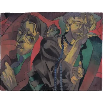 prostírání Prostírání na stůl Dvě hlavy Witkacy