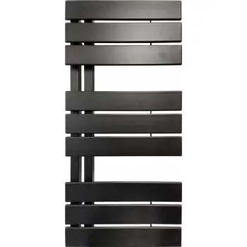 Radiátor Koupelnový radiátor vodní Luxrad 446 W 500 x 1110 mm černý