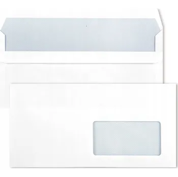 Obálka Obálka s okénkem DL (110 x 220 mm) bílá 1000 ks