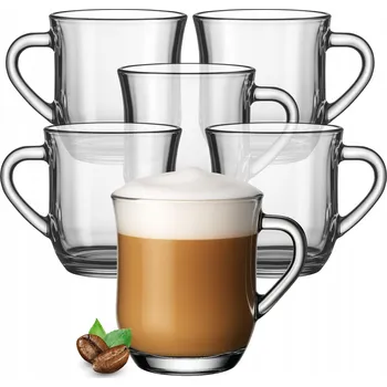 Sklenice Sklenice na kávu OMAGO 320 ml 6 ks