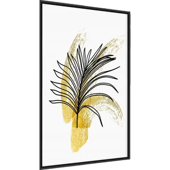 Obraz Plakát na zeď Malba LIST Line-Art Dekorace 50x70