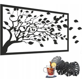 Obraz Obrazy na zeď, dekorativní 3D panely, prolamovaná dekorace do ložnice, strom 59x95 cm