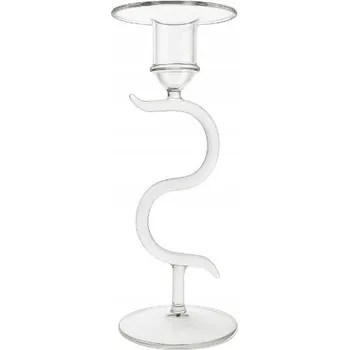 Svícen Lucerna sklo 14,5 cm