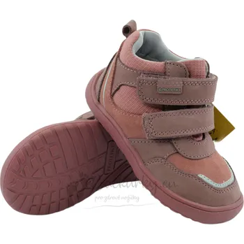 Chlapecké polobotky Dětské celoroční barefoot boty Protetika Banet Terakota - vel. 35