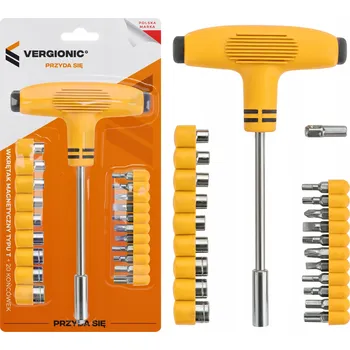 Šroubovák Magnetický šroubovák Vergionic + 20 nástavců