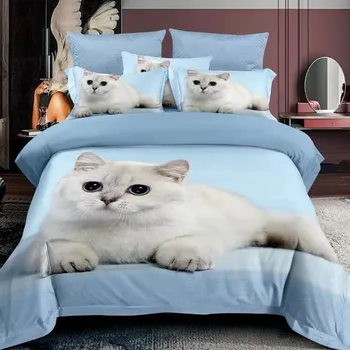 Povlečení Povlečení KETY BLUE 3-dílná souprava 140x200 cm