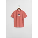 TRIČKO GANT ARCHIVE SHIELD SS T-SHIRT FADED BRICK