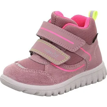 Dívčí tenisky SUPERFIT dívčí kotníkové tenisky SPORT7 MINI 1-006189-8520-1 fialové/růžové GORETEX 24