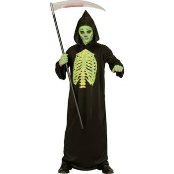 Karnevalový kostým Chlapecký kostým zombie smrtka - Pro věk 11-13 let (158 cm)