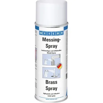 Weicon Sprej Mosaz 400 ml, mosazný, antikorozní, rychleschnoucí, do 300 °C