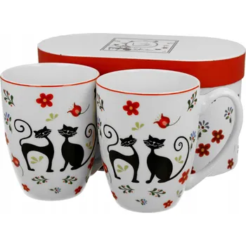 Hrnek Duo Animals porcelán 380 ml