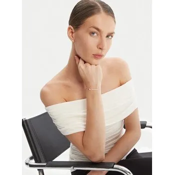 Náramek Swarovski Náramek Tennis Matrix 5730706 Bílá M