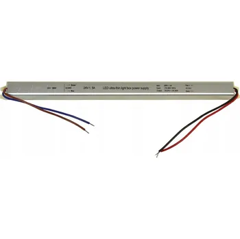 Napájecí zdroj pro osvětlení LED napájecí zdroj 24V 36W 1,5A slim plochý úzký