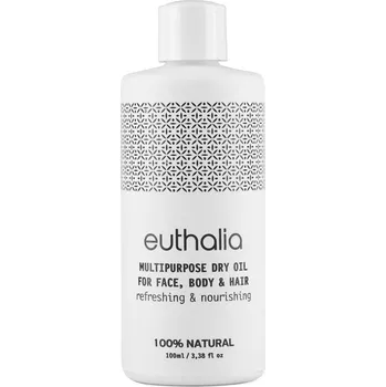 Euthalia Natural Cosmetics Values Suchý olej na obličej, tělo a vlasy 100ml EUTHALIA