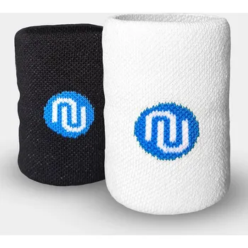 Dámské oblečení Frotka na zápěstí bavlněná 2 ks Bílá-Černá