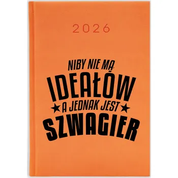 Kalendář Knižkový kalendář 2026 A5 FunnyCase modrý