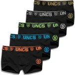 Pánské spodní prádlo HEXAGON 5 ks (střední) BLACK / S